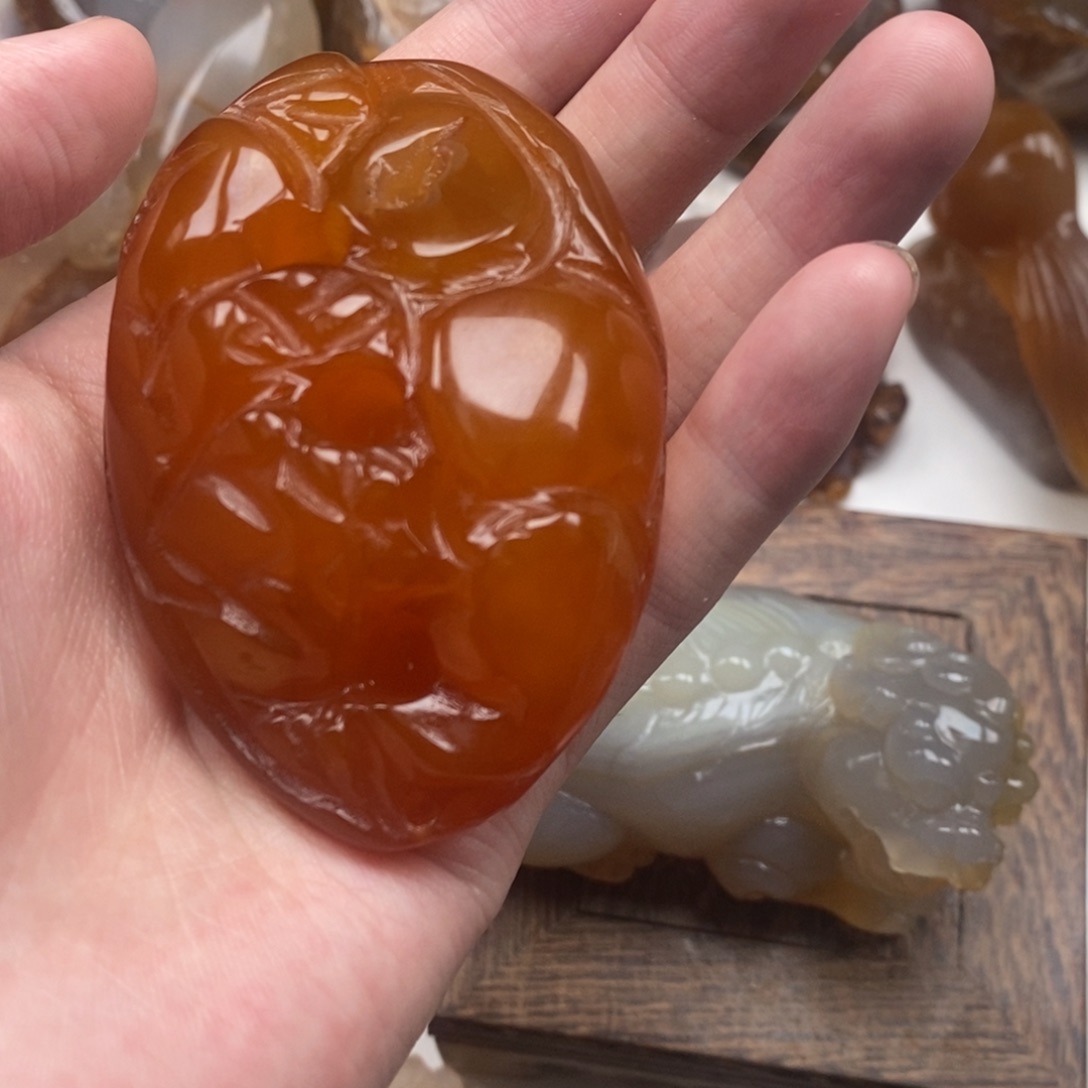 玛瑙/玉髓未镶嵌颈饰