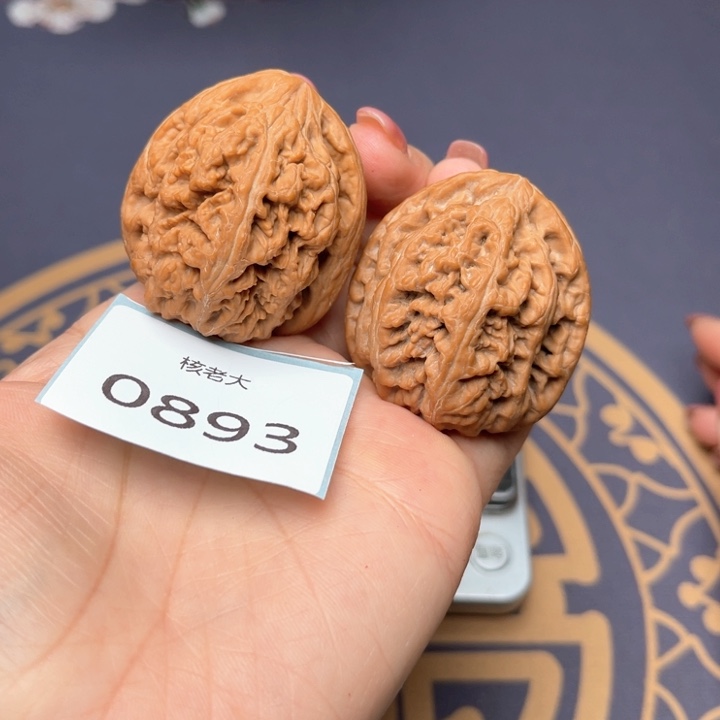 文玩核桃把件38大粗筋 0893