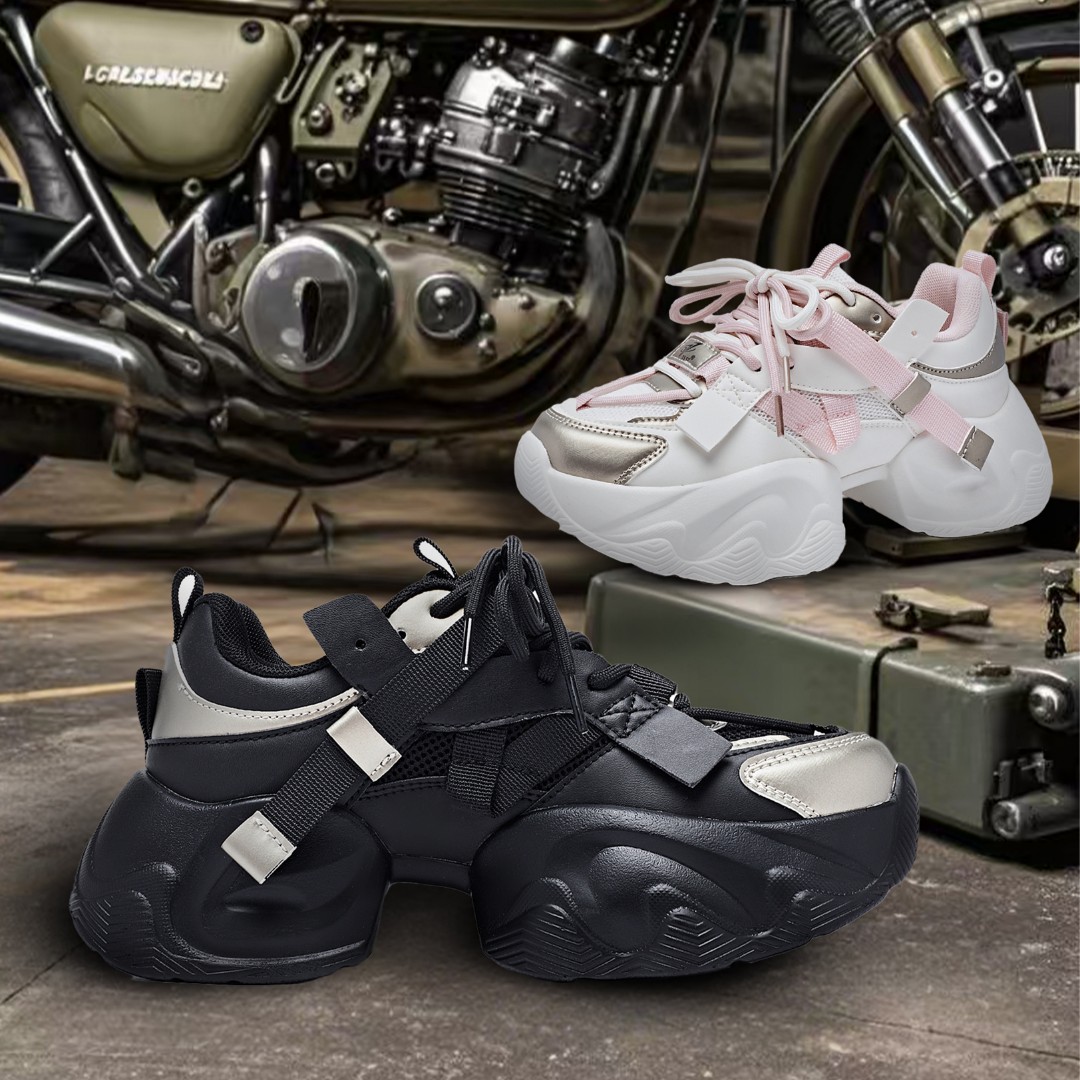 3537际华新款舒适透气厚底增高老爹鞋时尚经典休闲潮流运动鞋女鞋