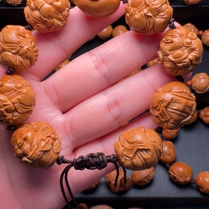 橄榄核手串/手链L*m短圆财神