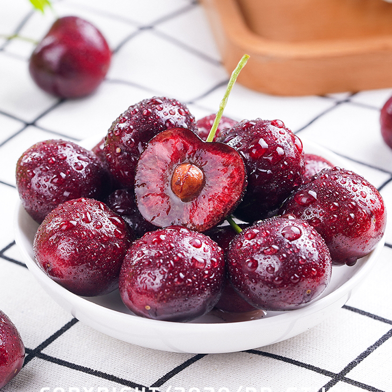 4JD吉制3斤黑车智利进口--空运车厘子2-3斤内附果径卡桑提娜樱桃智利共和国桑提娜樱桃智利共和国