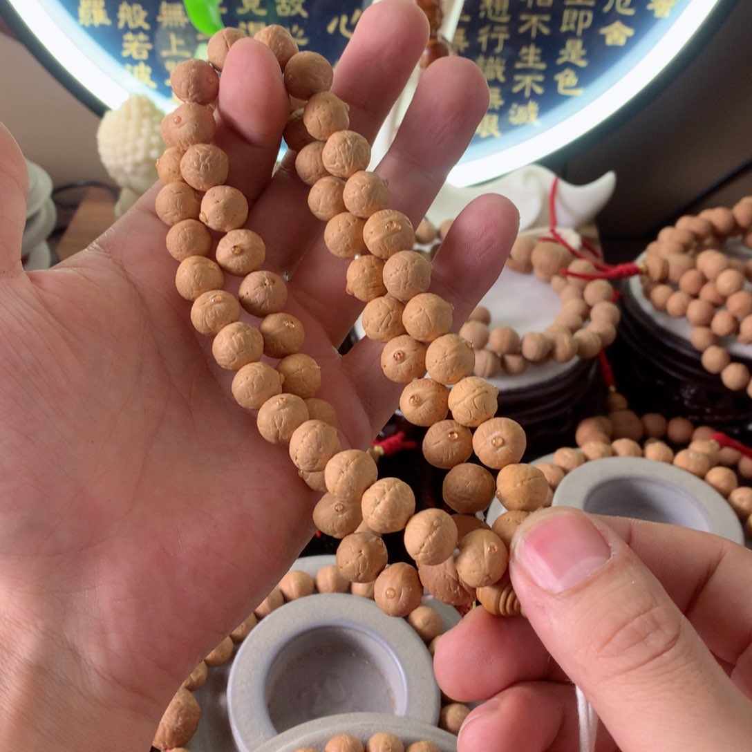 凤眼菩提手串莱12实心54颗福利