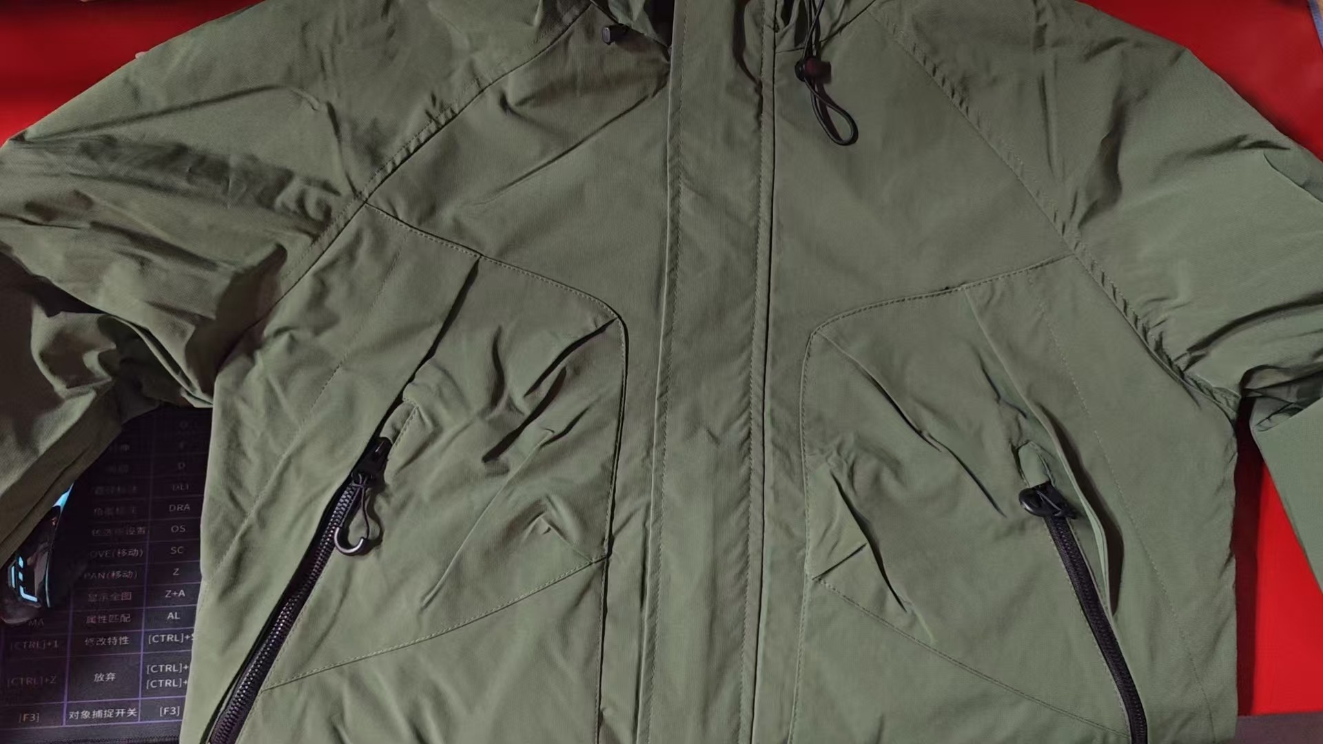 9189白色-【二棉 】男款二棉外套