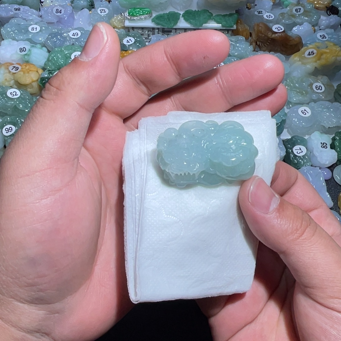 定制翡翠未镶嵌天然