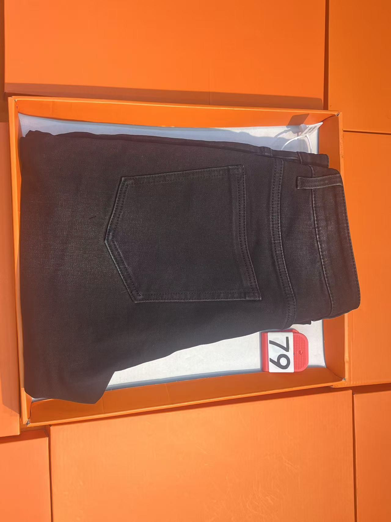 （裤1）79号中弹百搭牛仔裤男士高弹裤子微弹