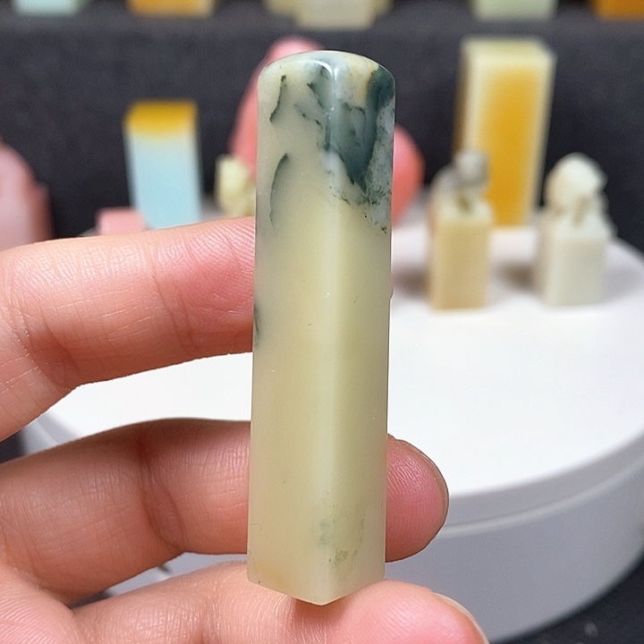 青田石印石青田石