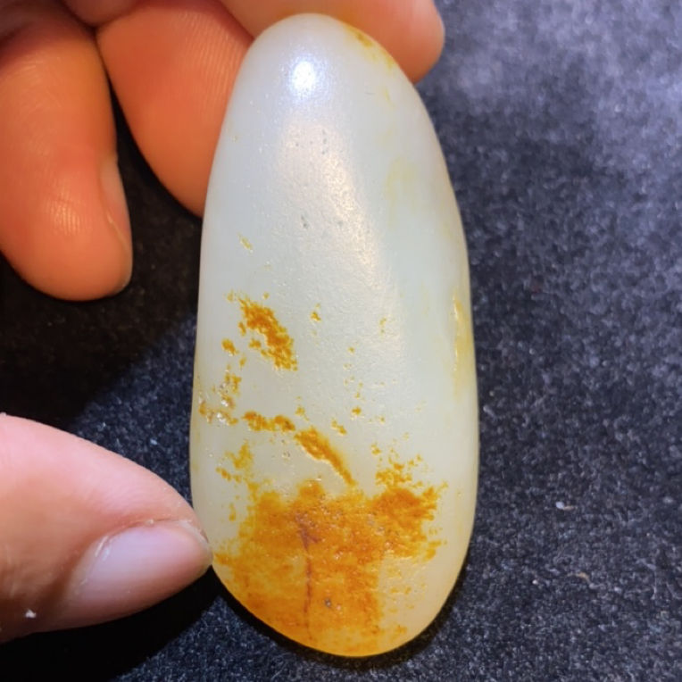 和田玉牌形大挂件