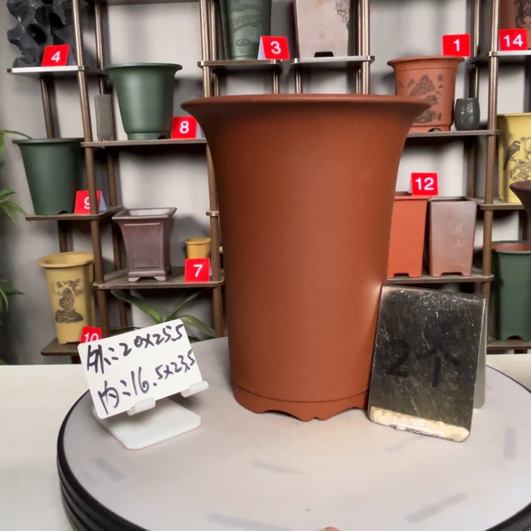 紫砂花盆紫砂花盆