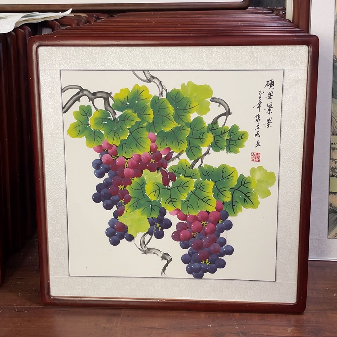 国画带框尺寸63*63厘米