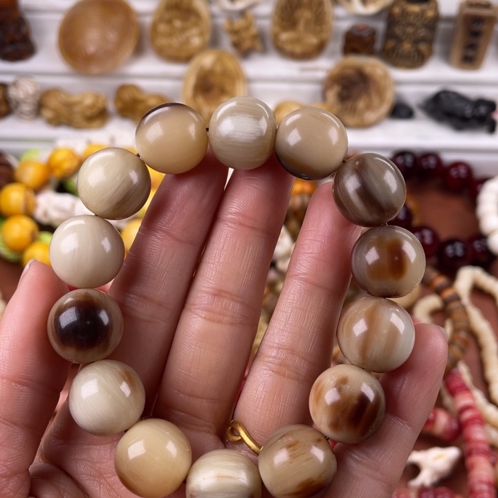 驼骨其他牦牛角16圆珠