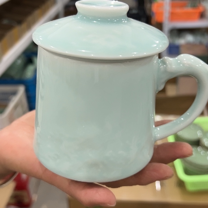 龙泉云间青瓷小米茶器