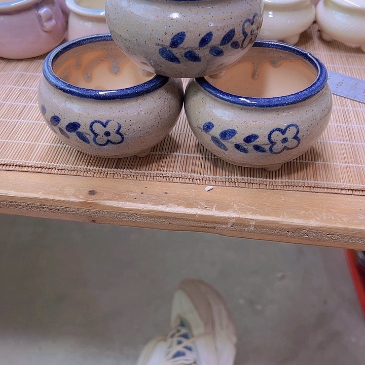 红陶陶瓷花盆当场满12包邮