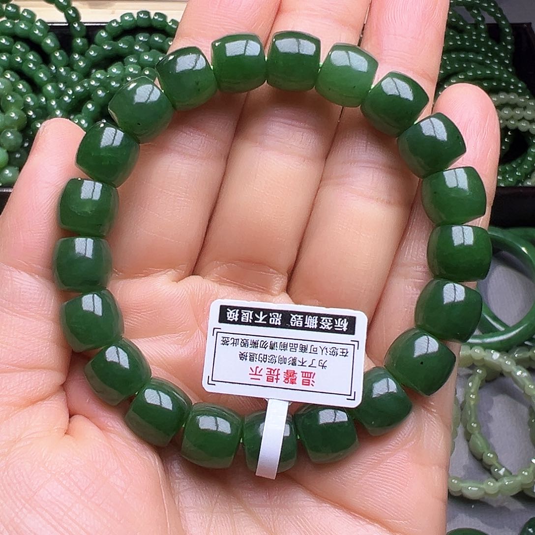 和田玉手链未镶嵌