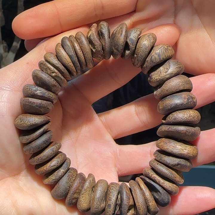 手串沉香原母树沉水树丁手串42.3克