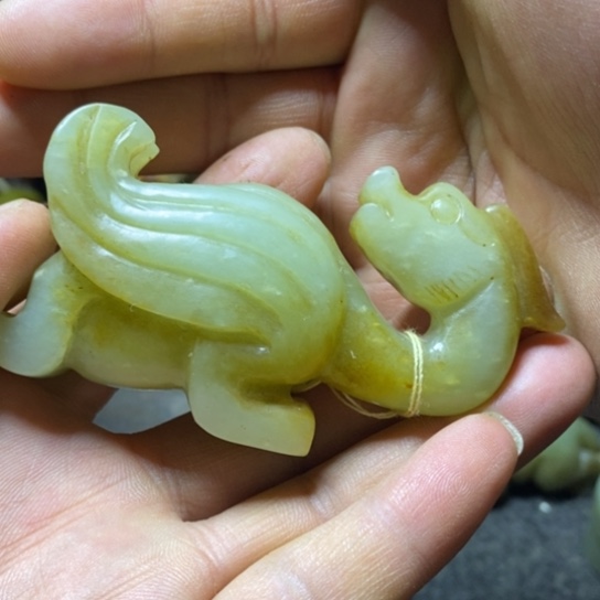 和田玉把件未镶嵌