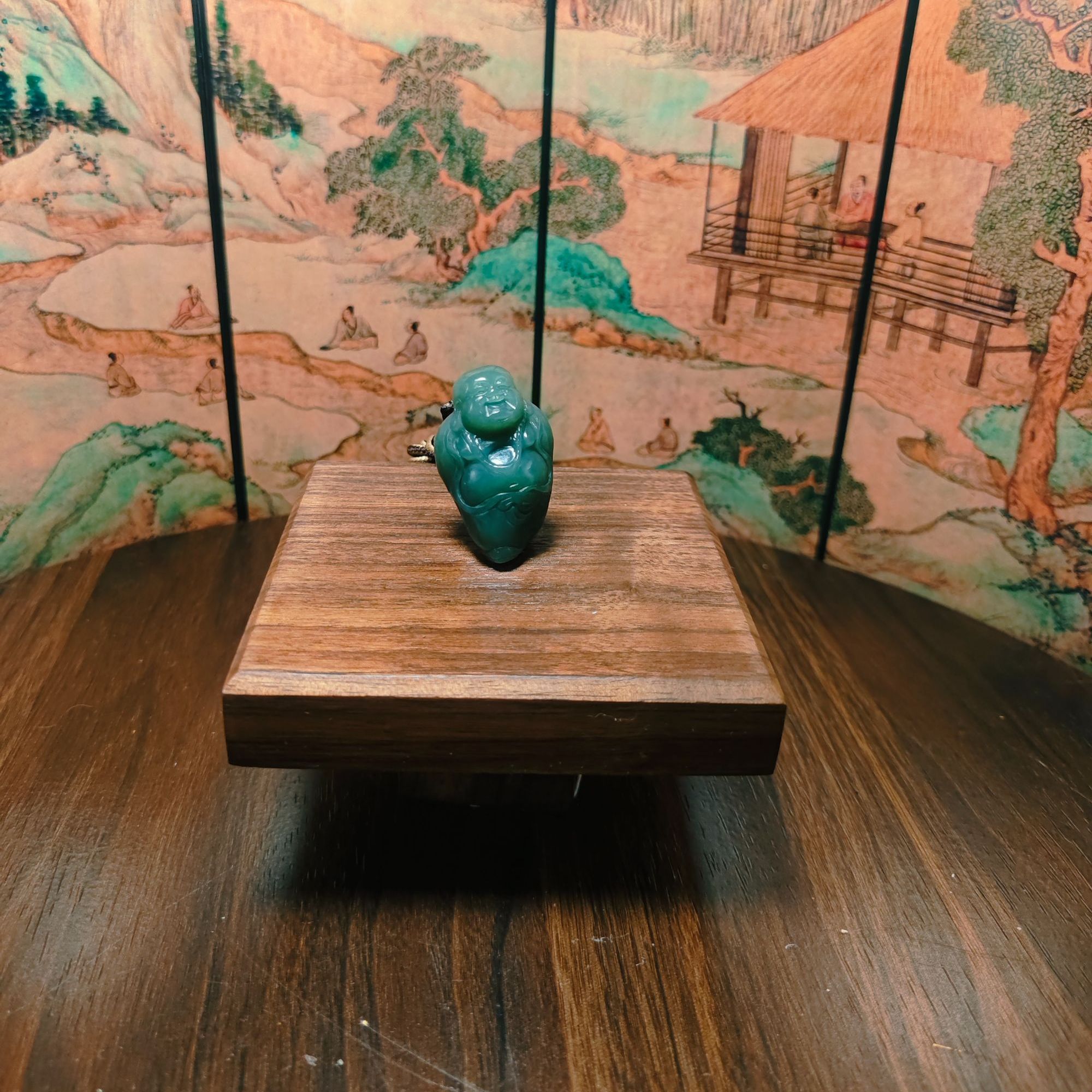 W和田玉佛公吊坠0651