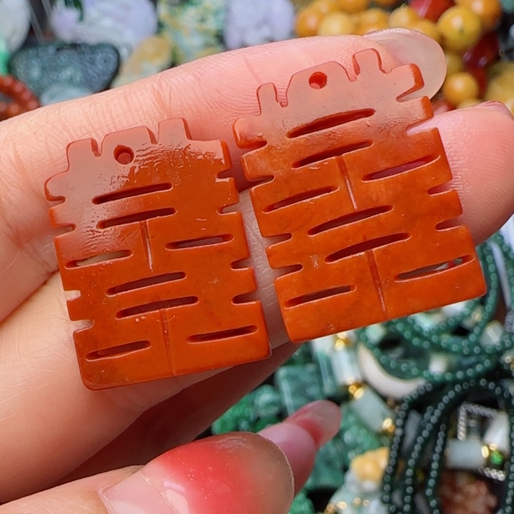 翡翠颈饰未镶嵌天然A货31
