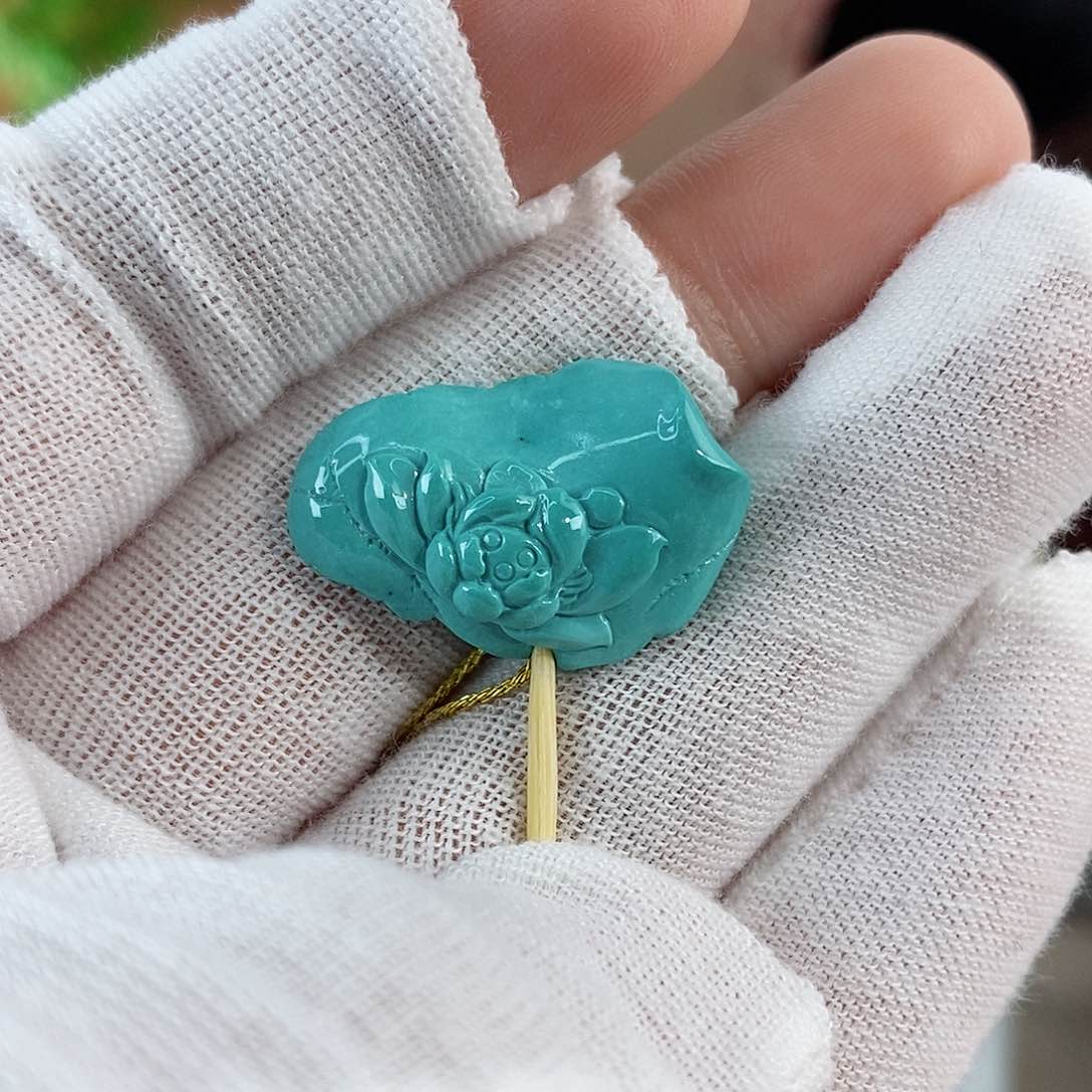 绿松石珠宝奇石未镶嵌