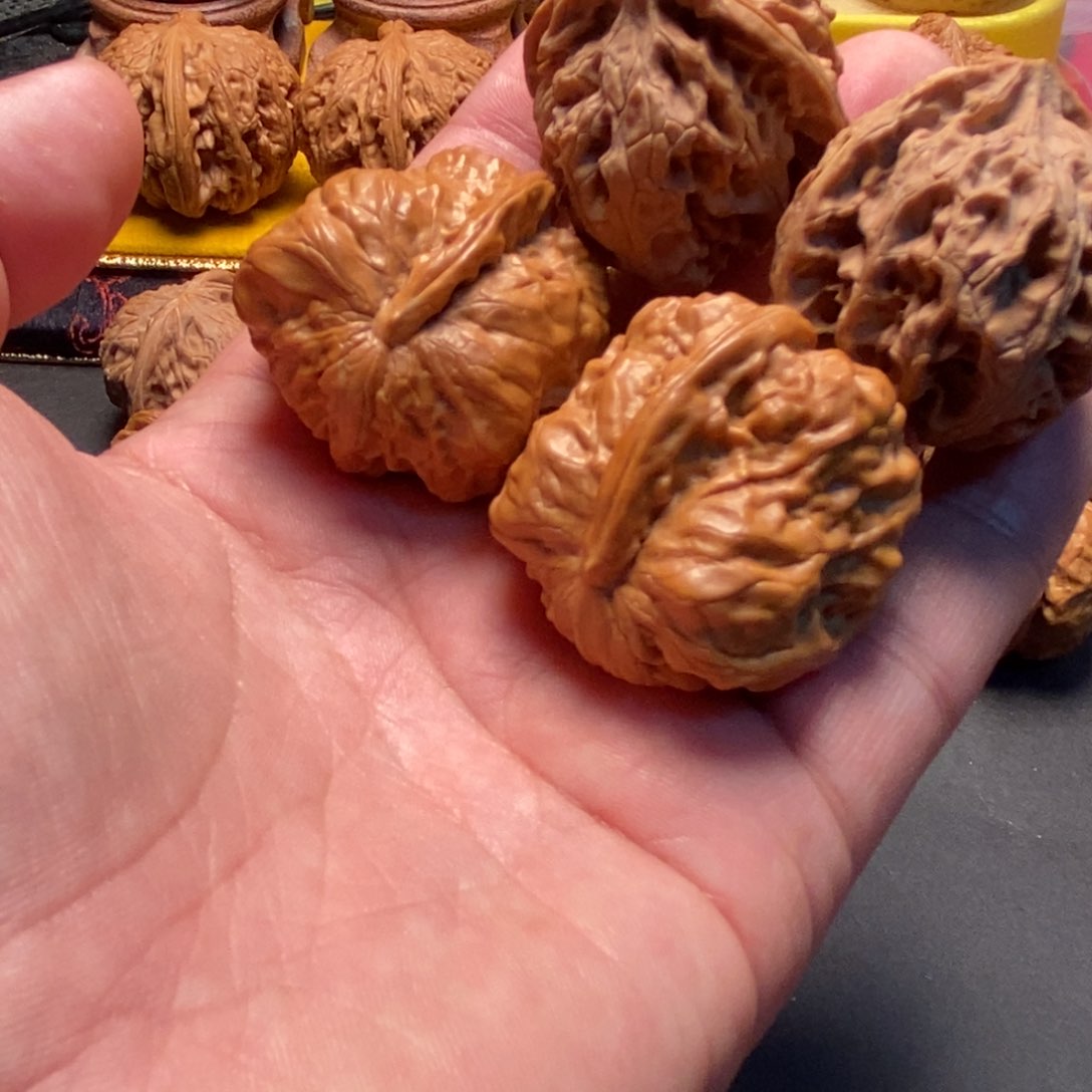 桃核把件2对一帆➕苹果