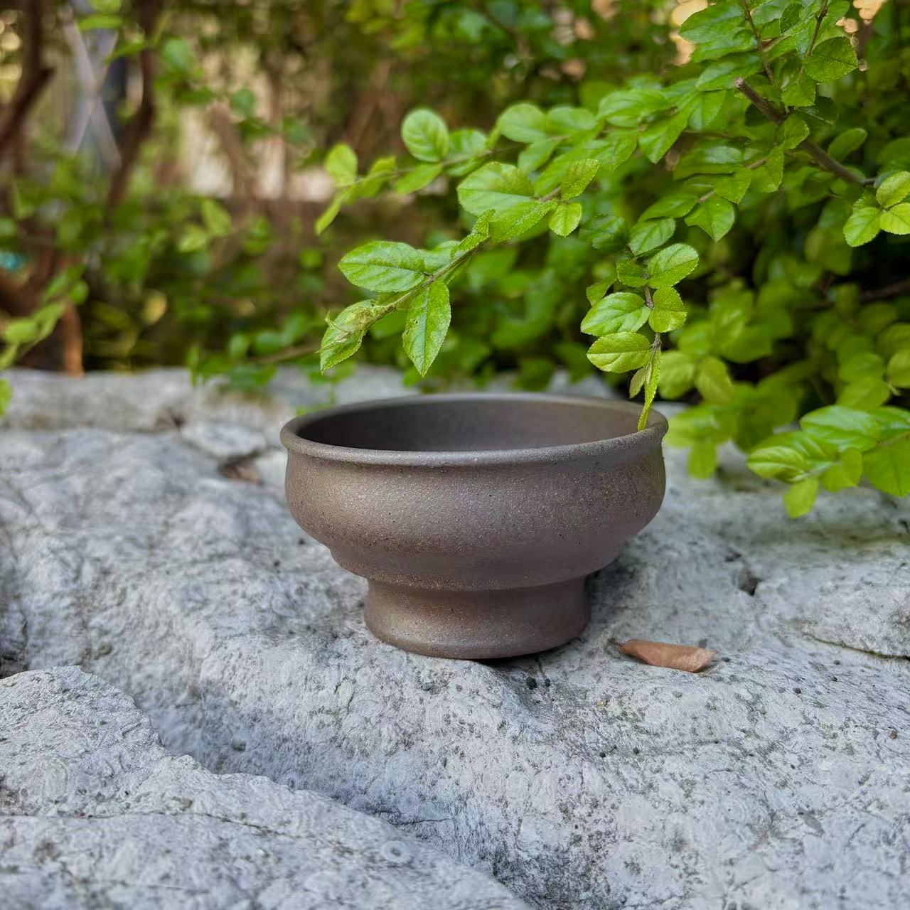 小喜宅 自在手工柴烧高足缸杯