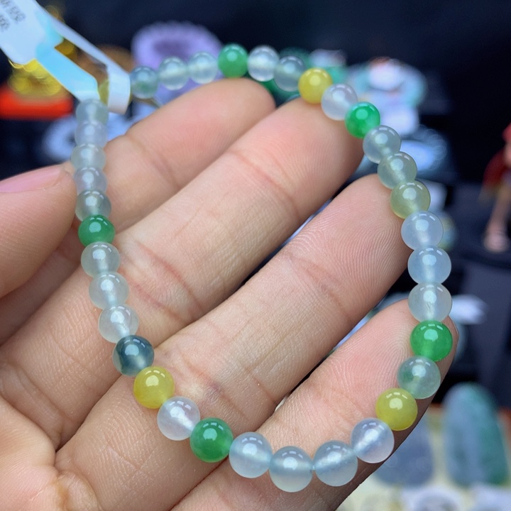 翡翠手链未镶嵌翡翠 5.3 