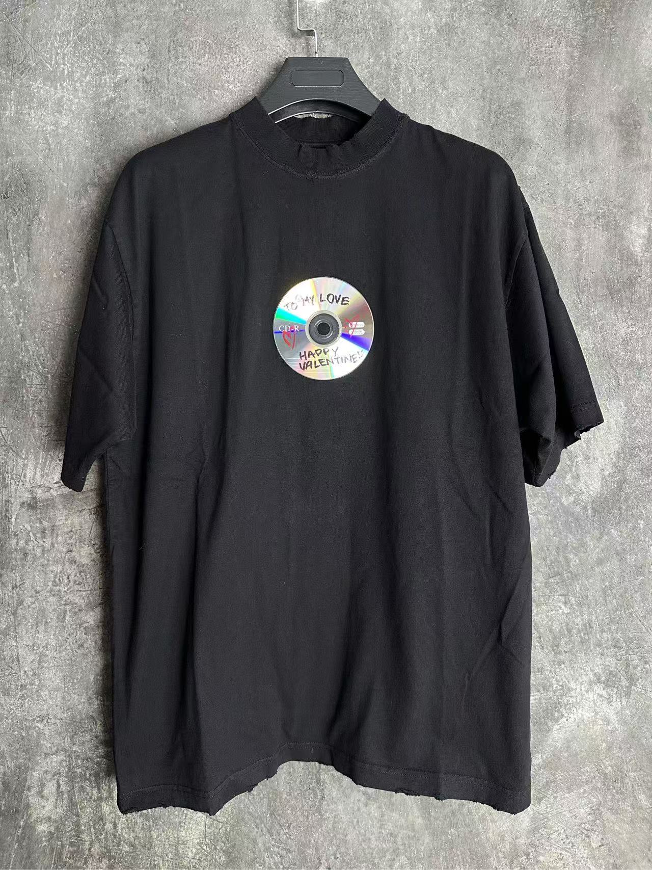 未使用 Balenciaga/巴黎世家 S/巴黎世家光碟短袖/10638/JP