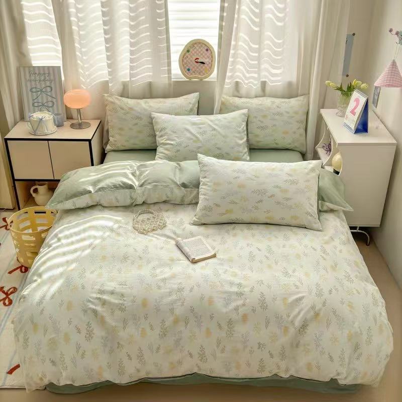 【小林寝饰】全棉印花四件套-萱草200*230/220*240