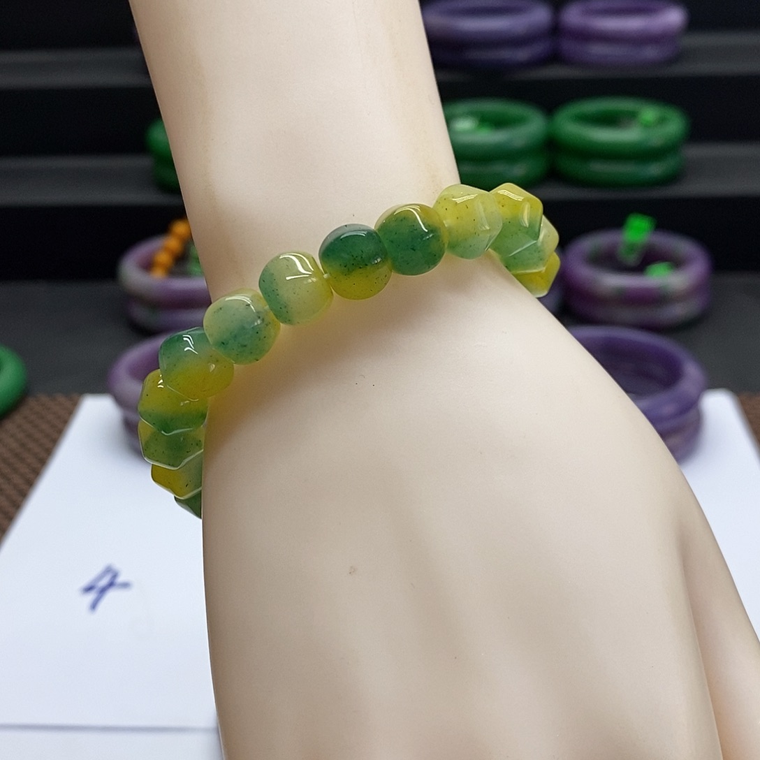 未镶嵌手串石英质玉