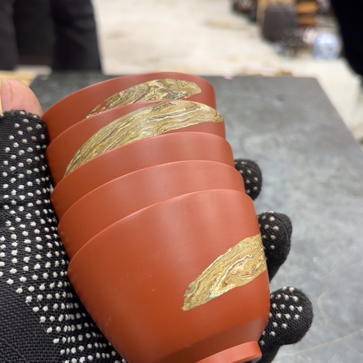 瓷片瓷工艺品摆件