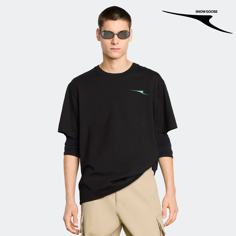 【Snow Goose系列】CANADA GOOSE加拿大鹅 Mesa男女同款短袖T恤商品图