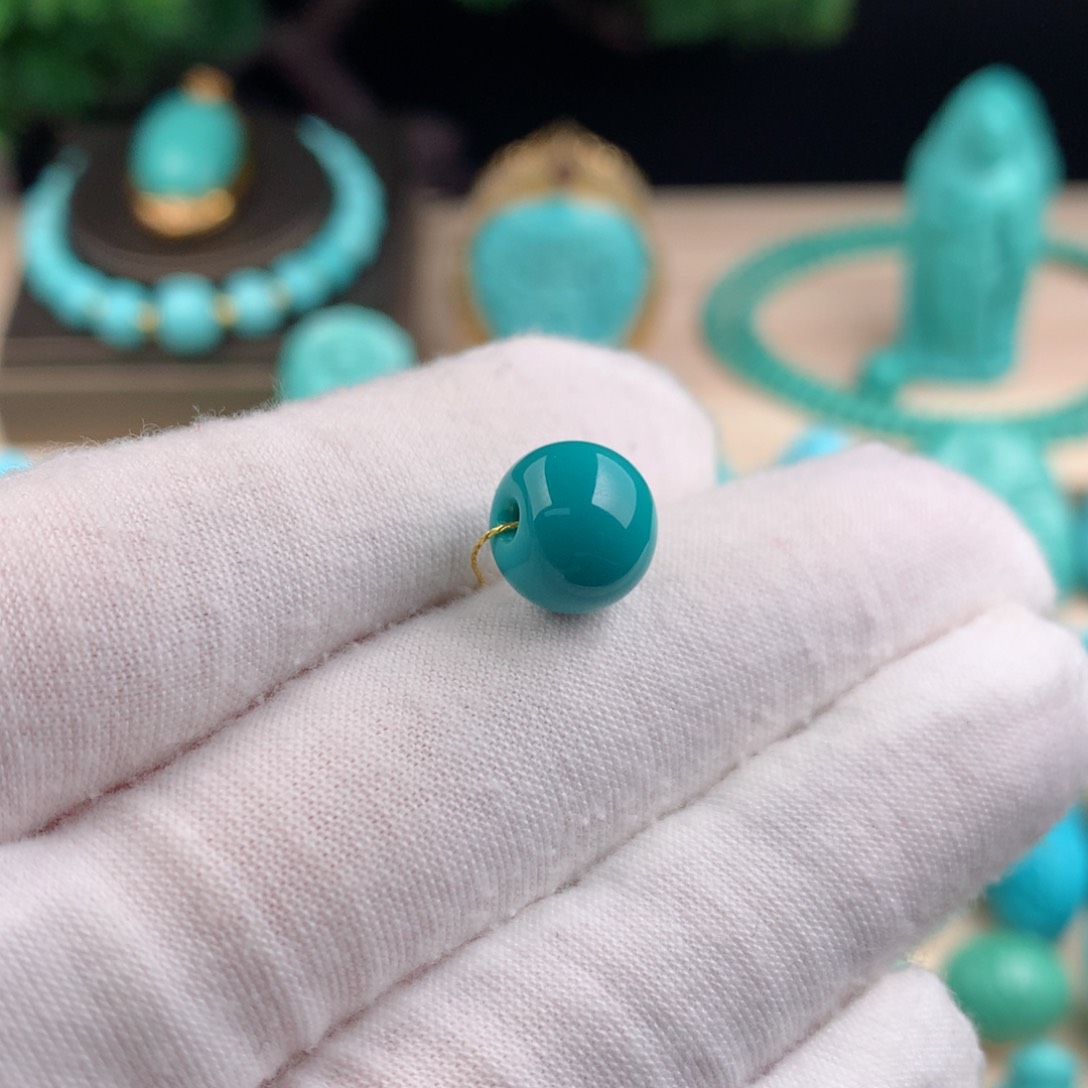 【闪购商品】绿松石珠宝半成品未镶嵌