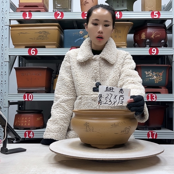 花盆紫砂紫砂花盆