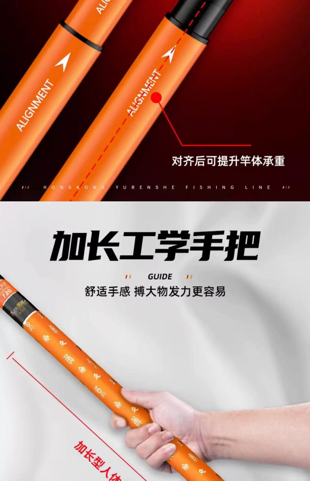 轻量大物杆领路人巨物鱼竿黑坑湖库专用鱼竿江湖钓竿大物竿巨物竿