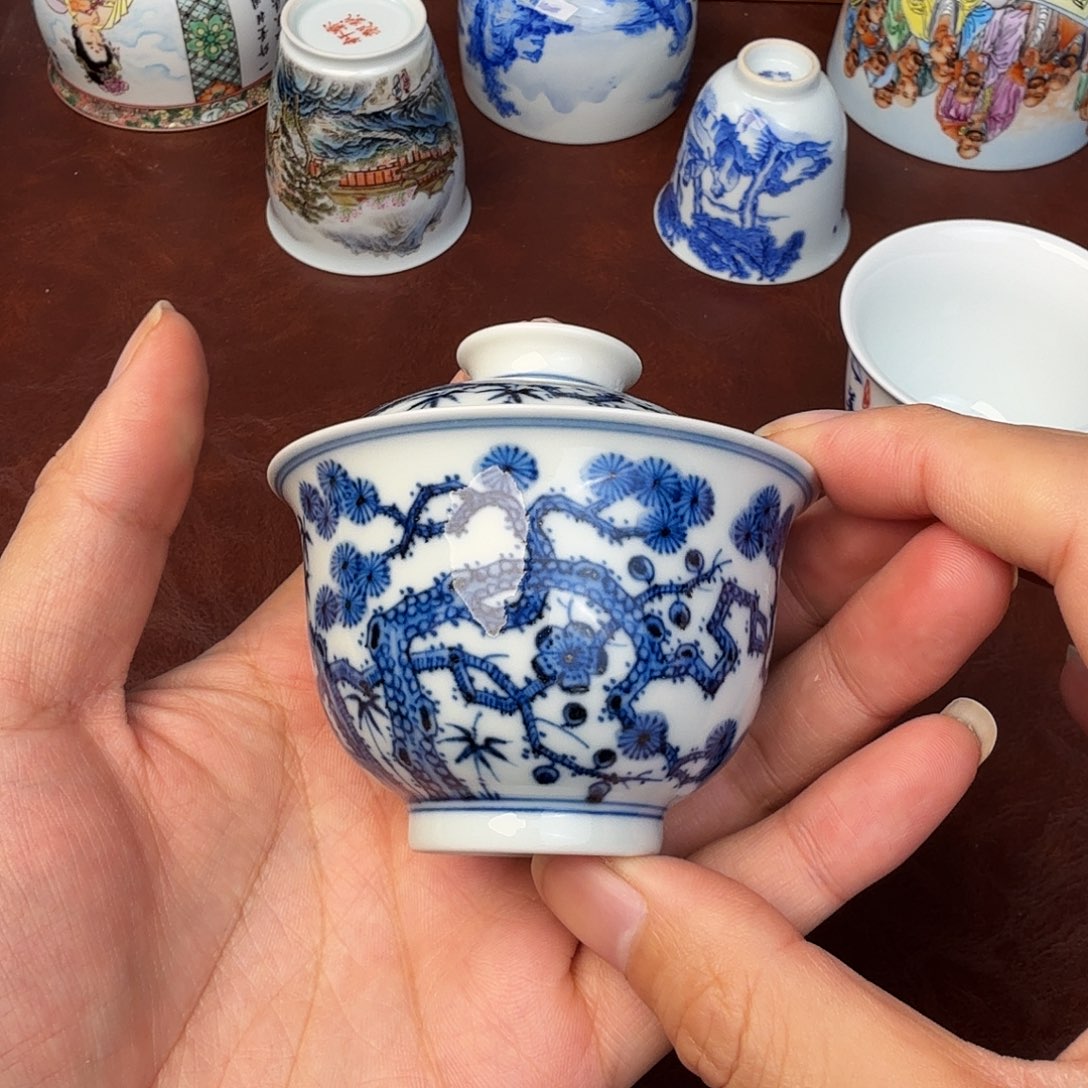 J***界陶现代景德镇全手工全手绘陶瓷