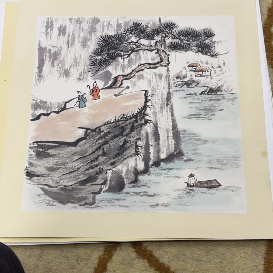 国画国画老师作品刘