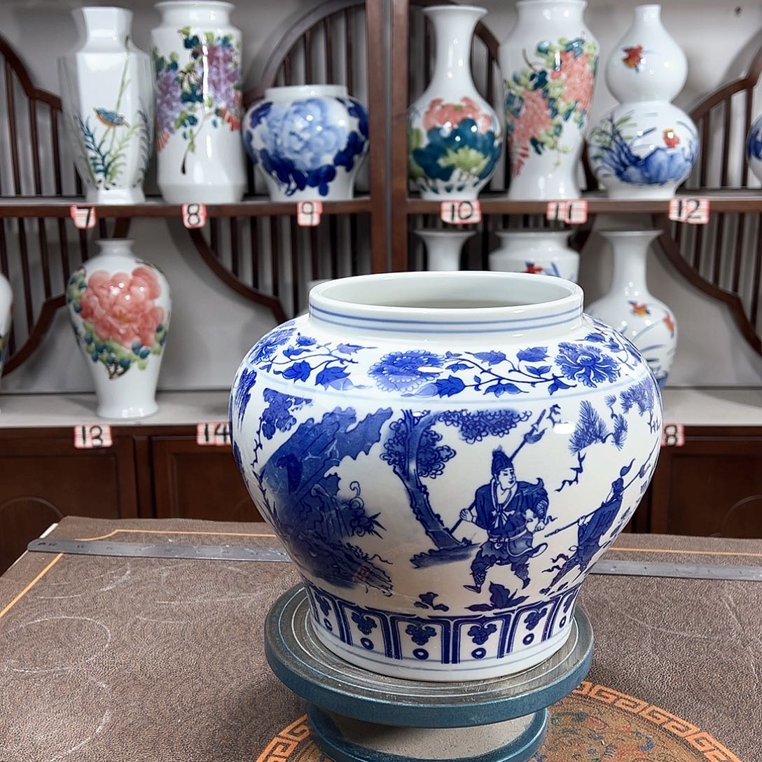 摆件景德镇陶瓷鬼谷