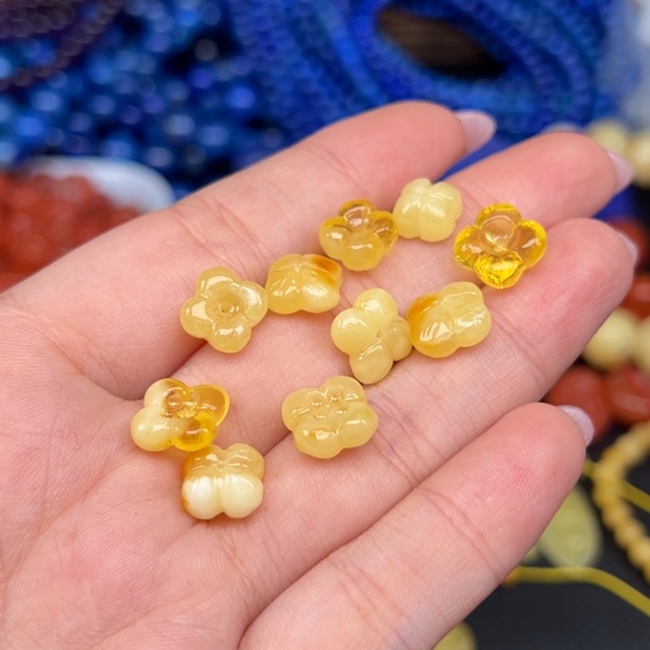 琥珀未镶嵌吊坠(不含链)