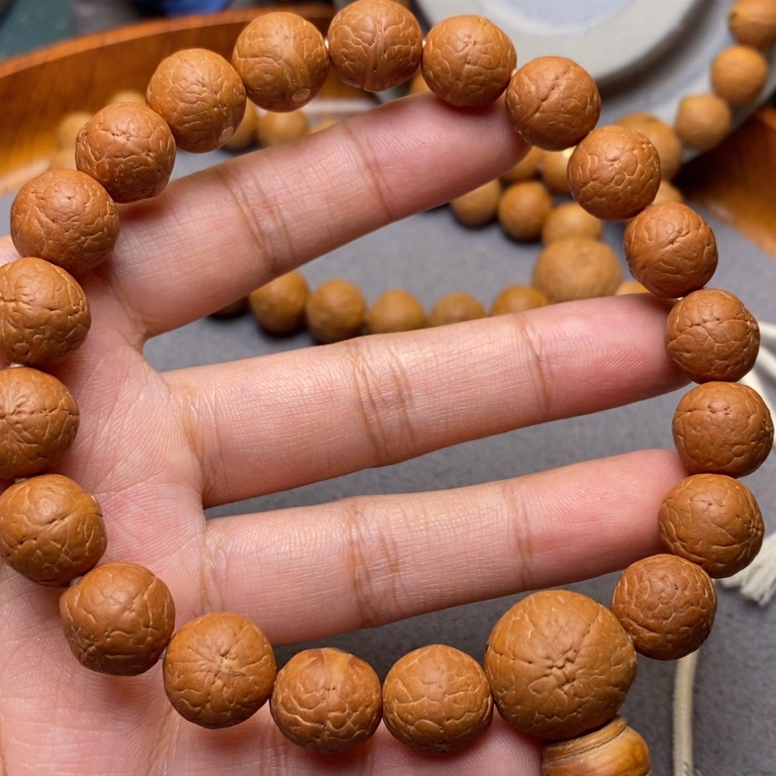 凤眼菩提手串预*丶12.5➕铜手串