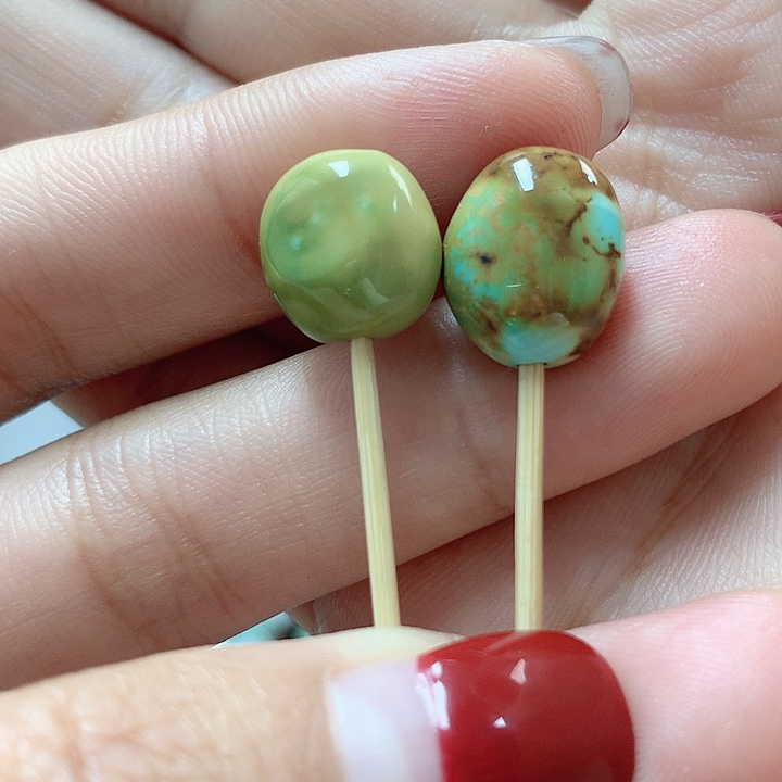 绿松石珠宝奇石未镶嵌