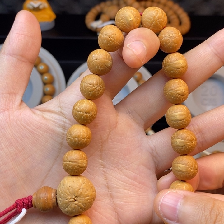 八***八手串凤眼菩提12+新籽素