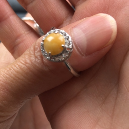 熊***二翡翠未镶嵌戒指缅甸