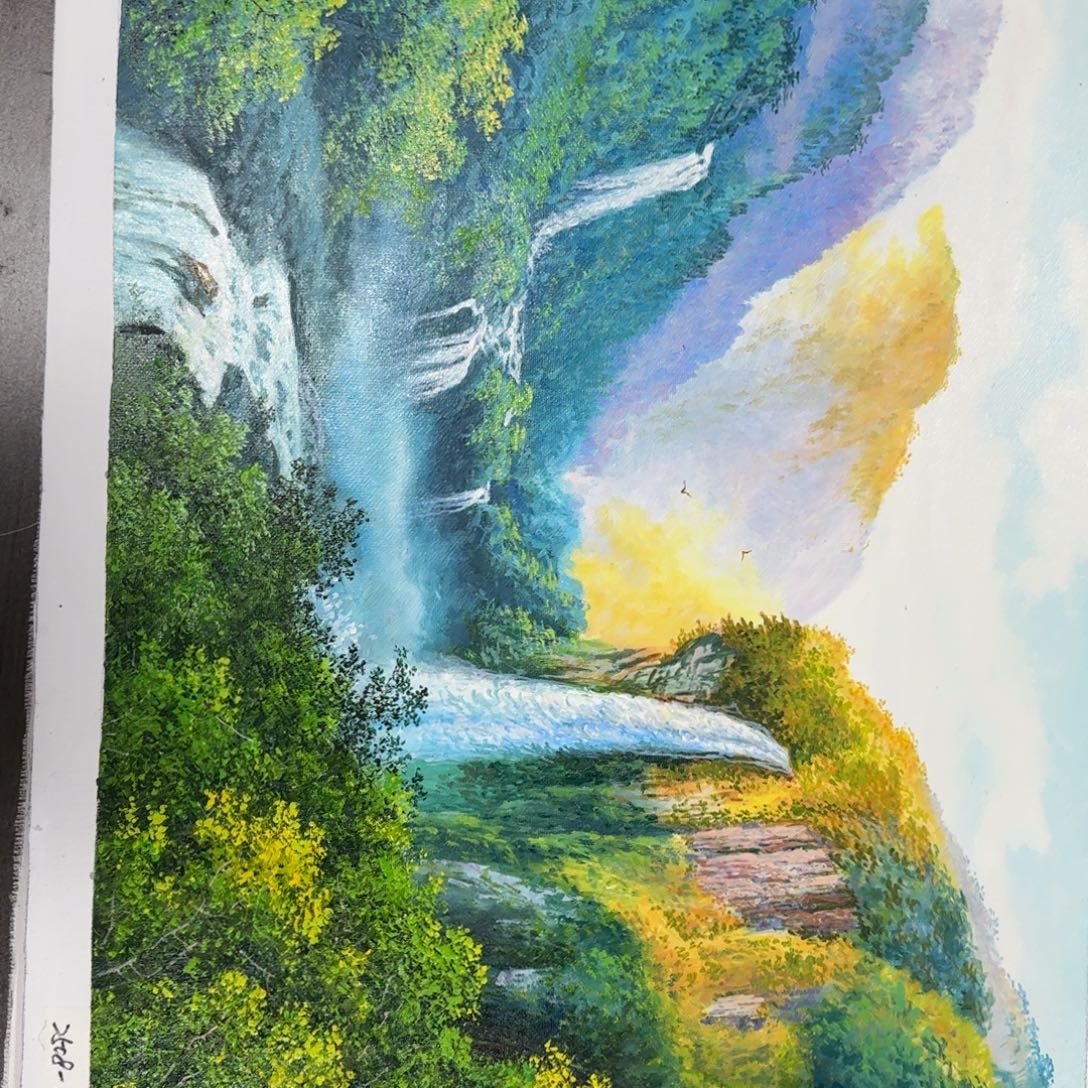 油画一起吃火锅的感觉