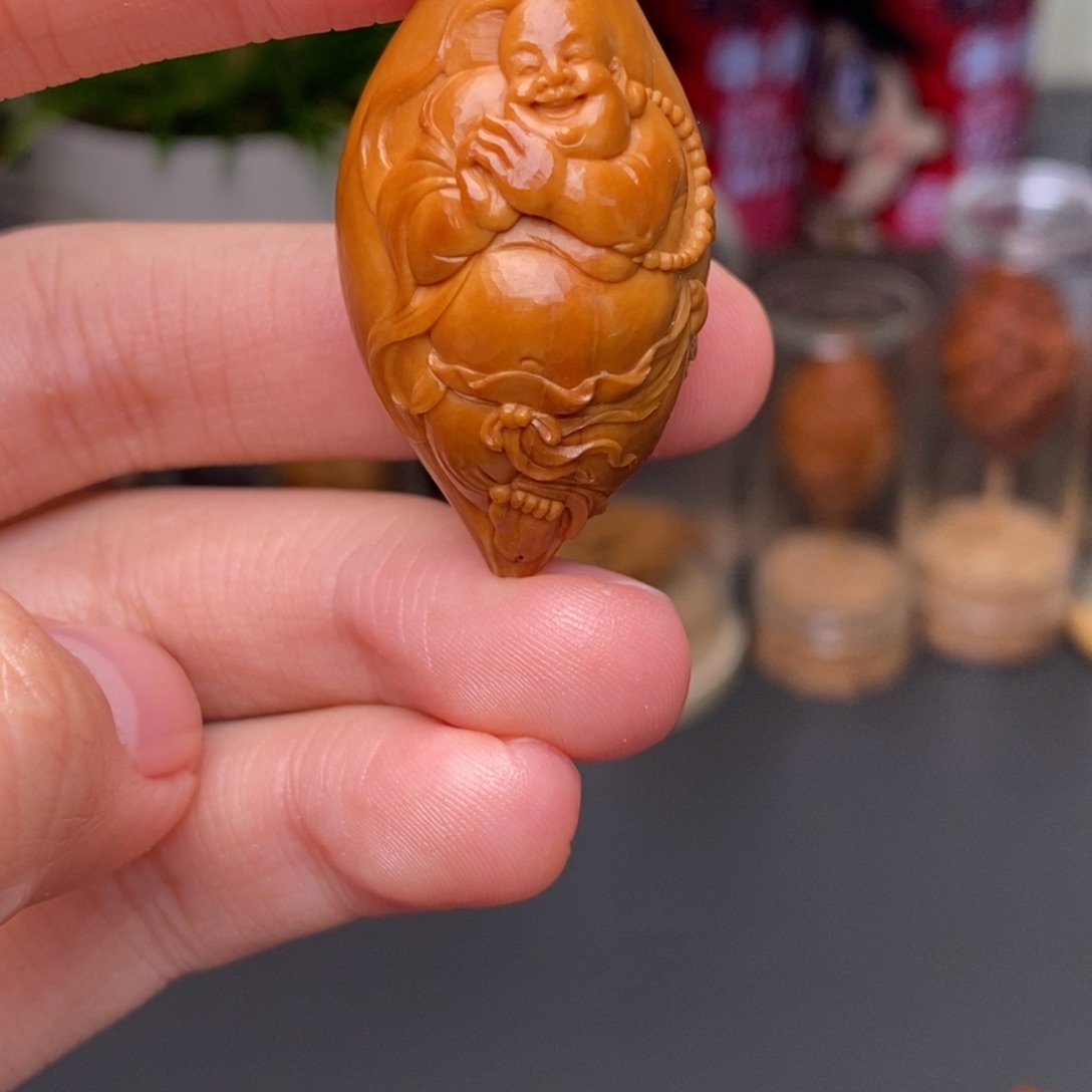 橄榄核手串/手链洋**ง弥勒单颗高峰老师