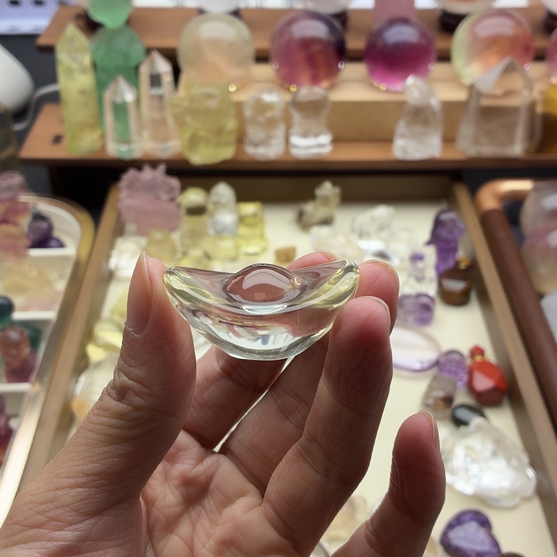 是***呀水晶未镶嵌珠宝半成品