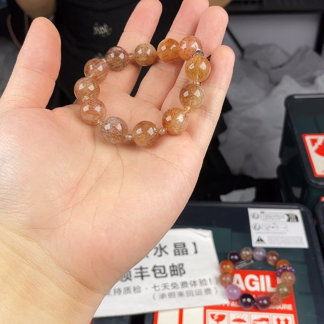 银S925镶嵌手链水晶