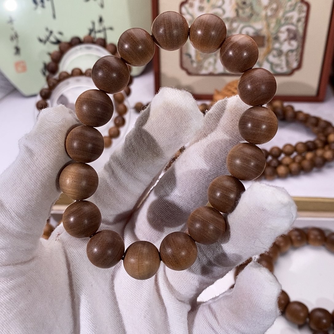 檀香木手串/手链横纹黑肉12福利