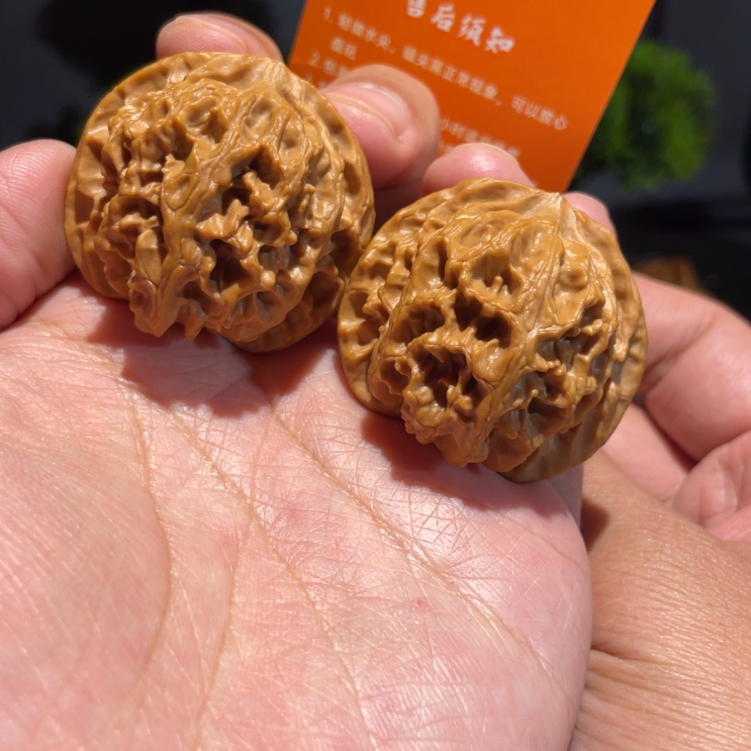 文玩核桃把件41苹果园全品打底129