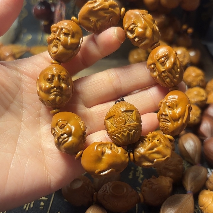 橄榄核手串/手链十八罗汉
