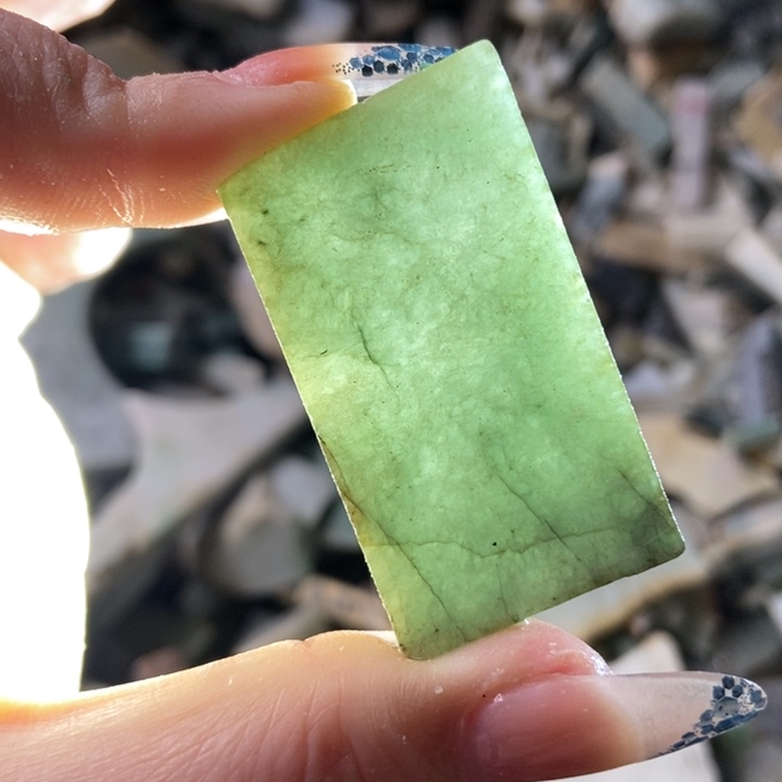 翡翠未镶嵌颈饰天然翡翠