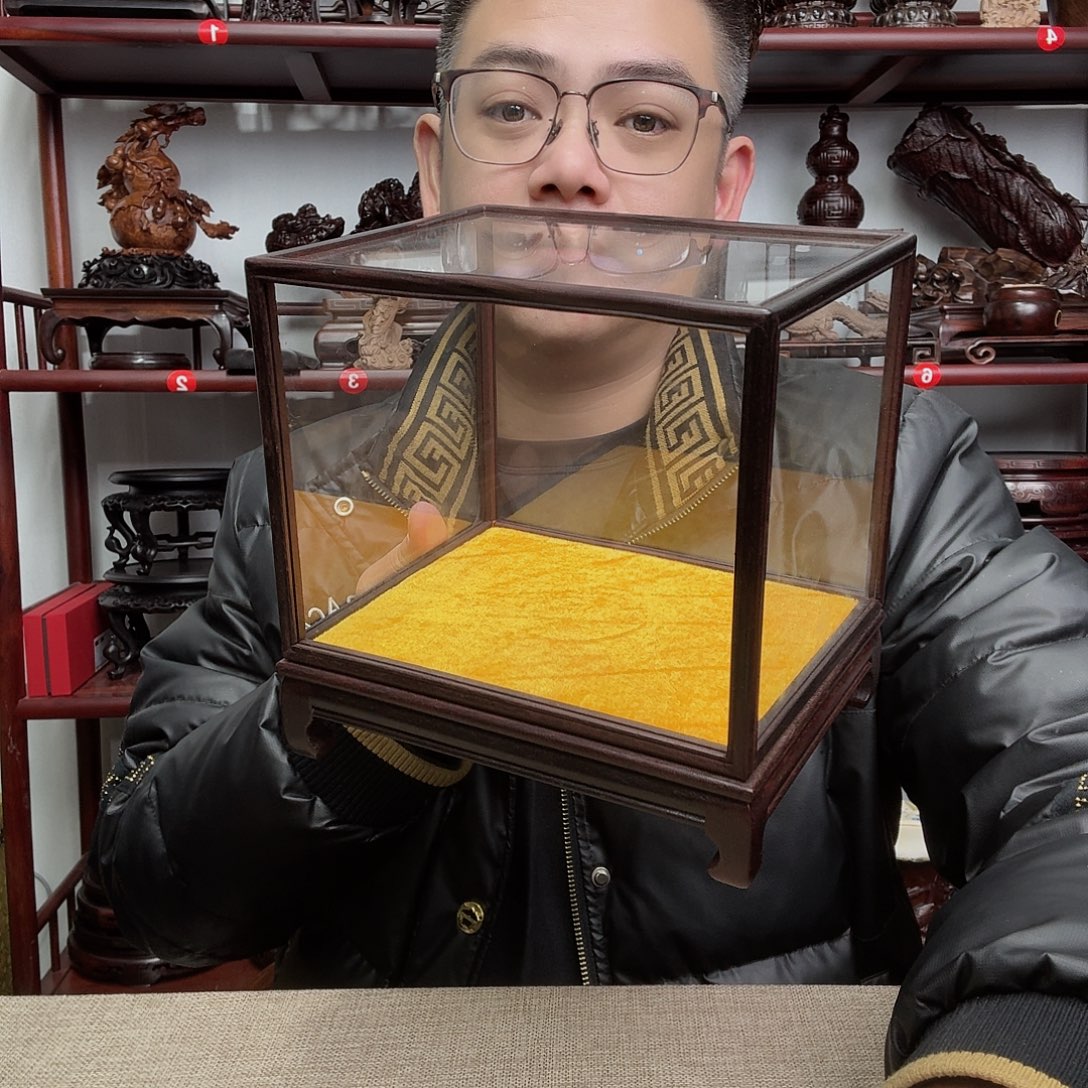 大叶紫檀工艺品底座